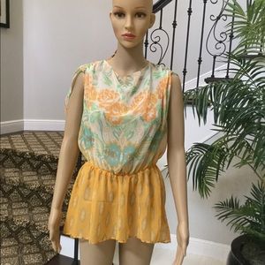 Free People sheer top NEW WITHOUT TAGS never worn